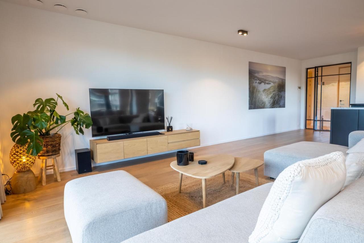 Het Duinterras, Quiet And Cozy With Big Terras Apartment Cadzand Bagian luar foto