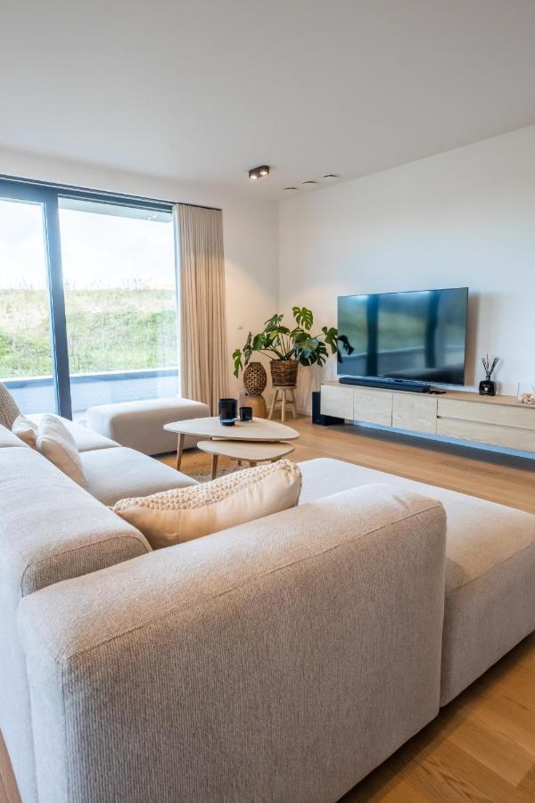 Het Duinterras, Quiet And Cozy With Big Terras Apartment Cadzand Bagian luar foto