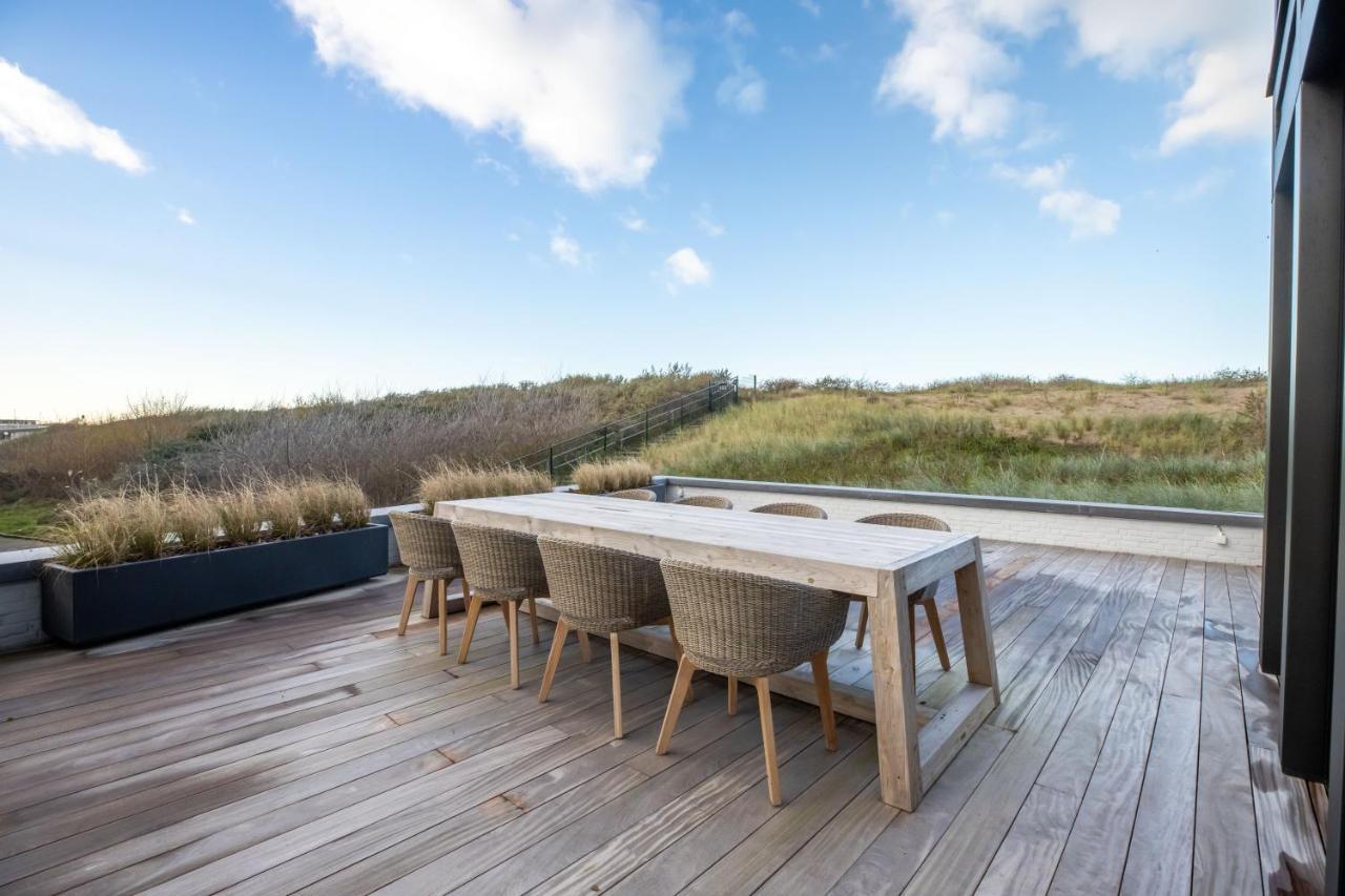 Het Duinterras, Quiet And Cozy With Big Terras Apartment Cadzand Bagian luar foto