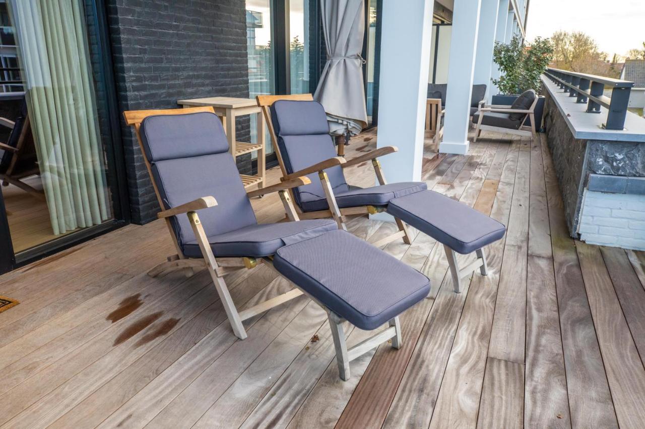 Het Duinterras, Quiet And Cozy With Big Terras Apartment Cadzand Bagian luar foto
